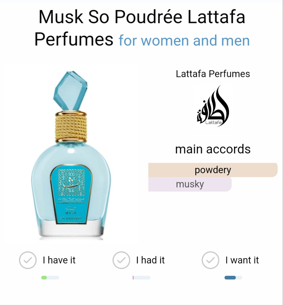 MUSK SO POUDREE – Thameen Collection by Lattafa