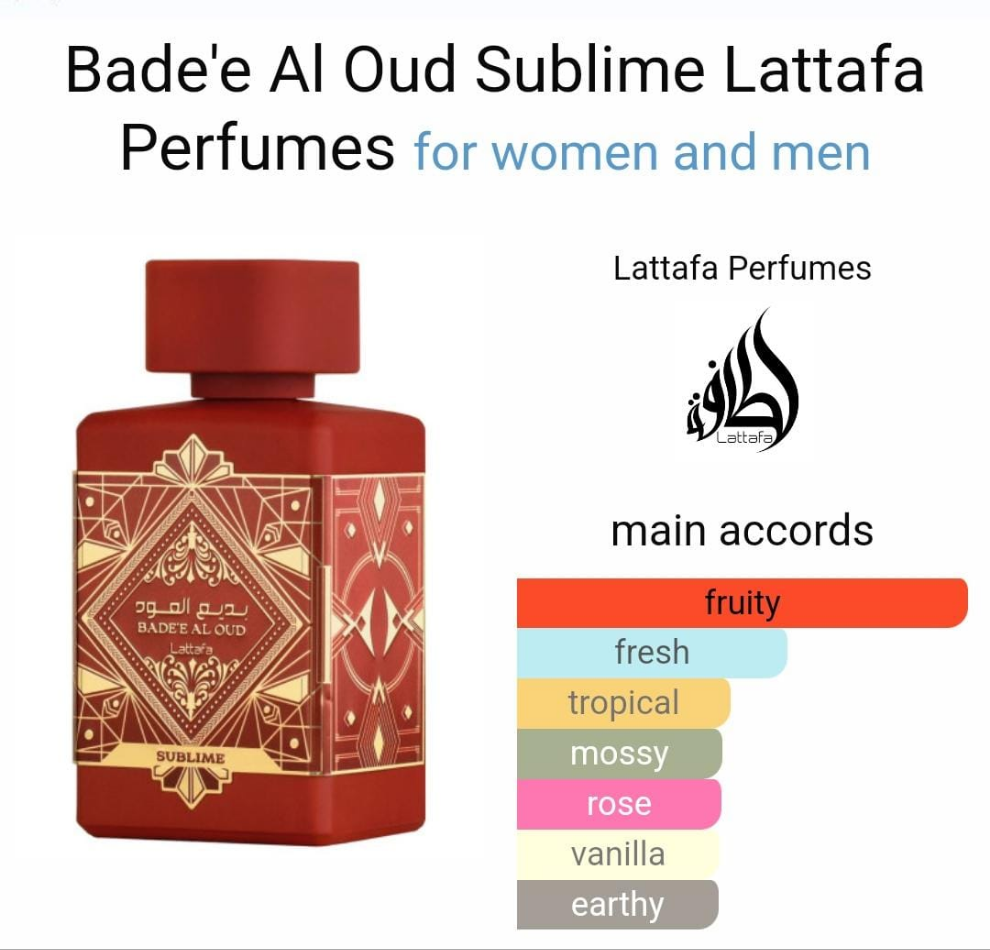 Badee AL Oud Sublime By Lattafa