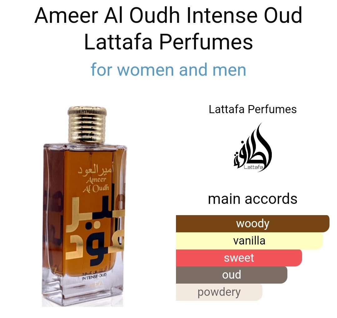 Ameer Al Oudh – Intense By Lattafa for Men