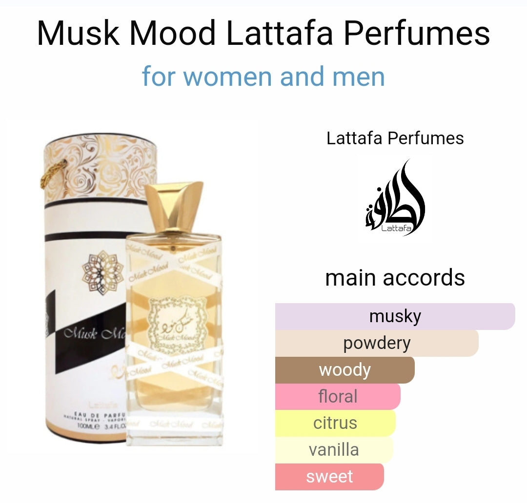 Musk Mood By Lattafa For Women And Men