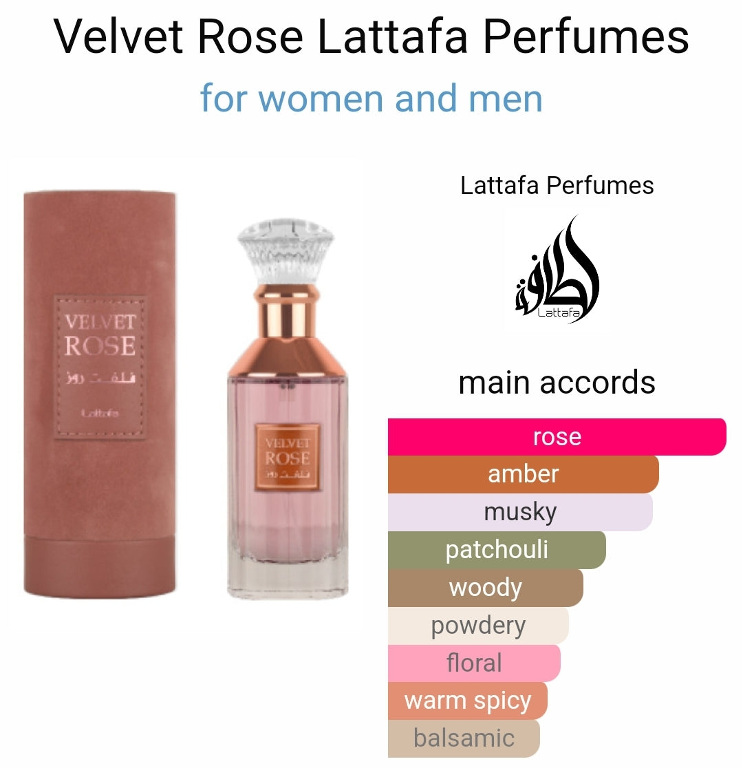 Velvet Rose  By Lattafa for Women